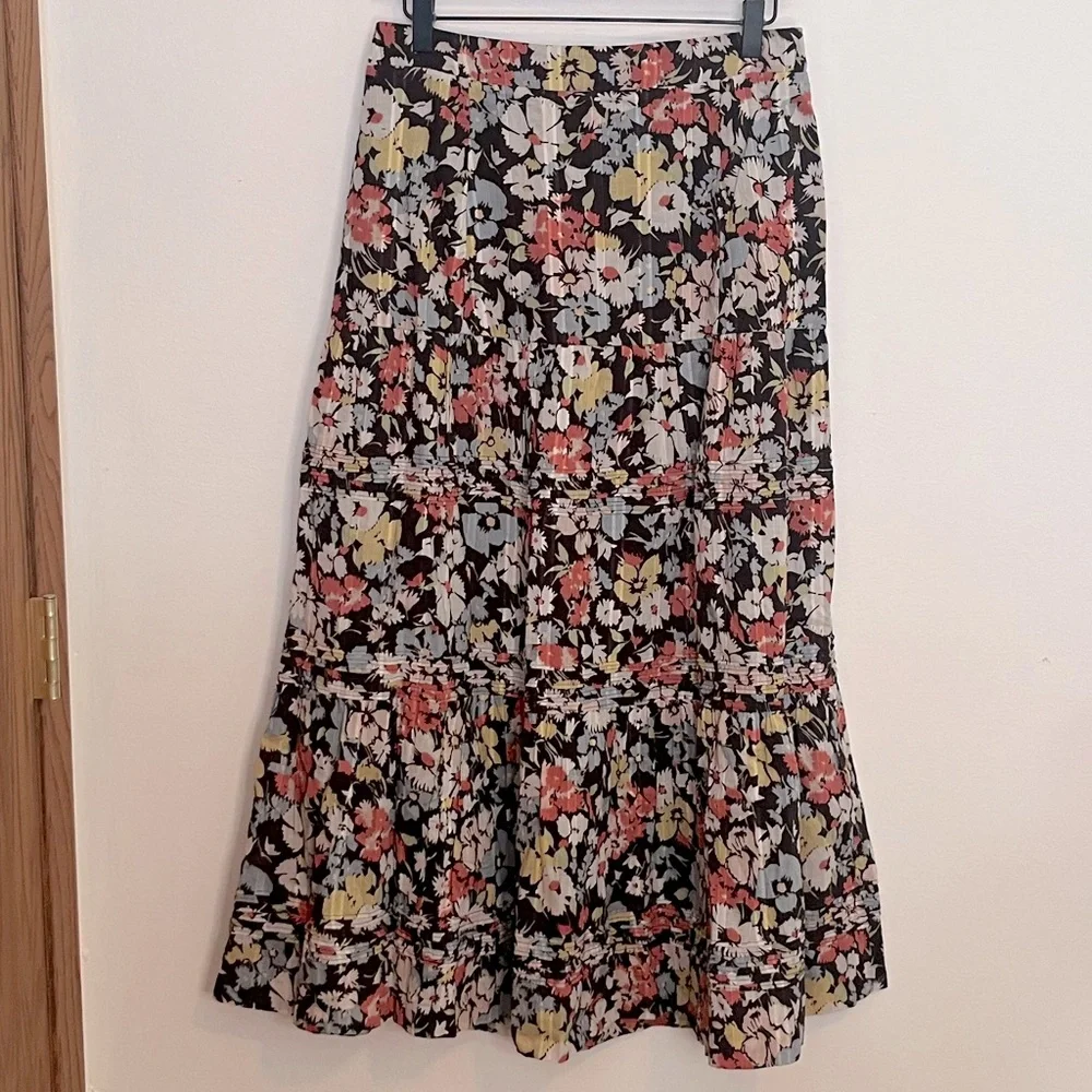 NWT THE GREAT. The Grove Maxi Skirt - Picture 2 of 11